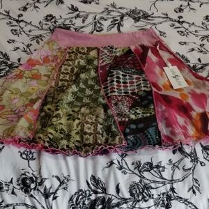 Colorful Patchwork Skirt